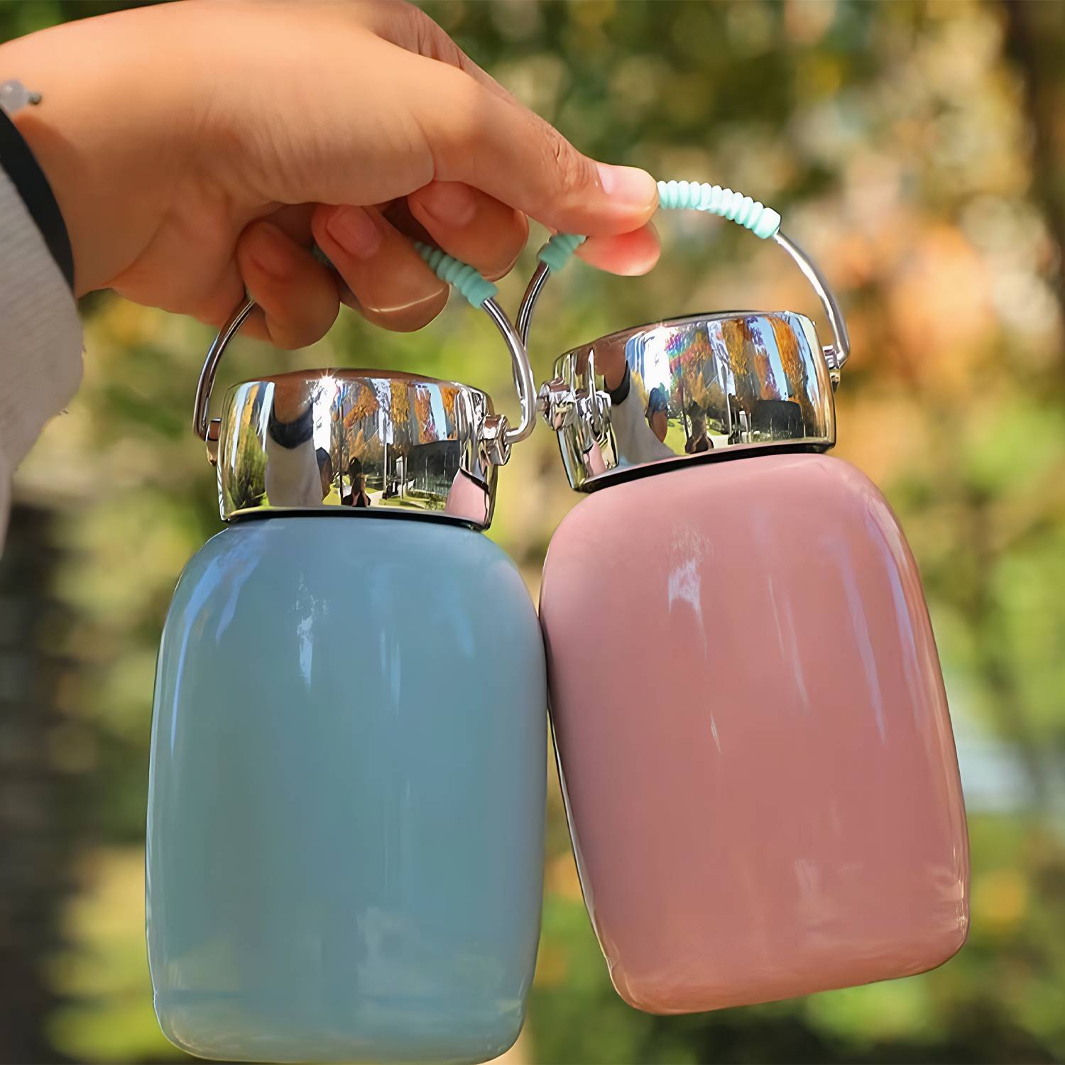 8.5oz Mini Portable Stainless Steel Thermos 8