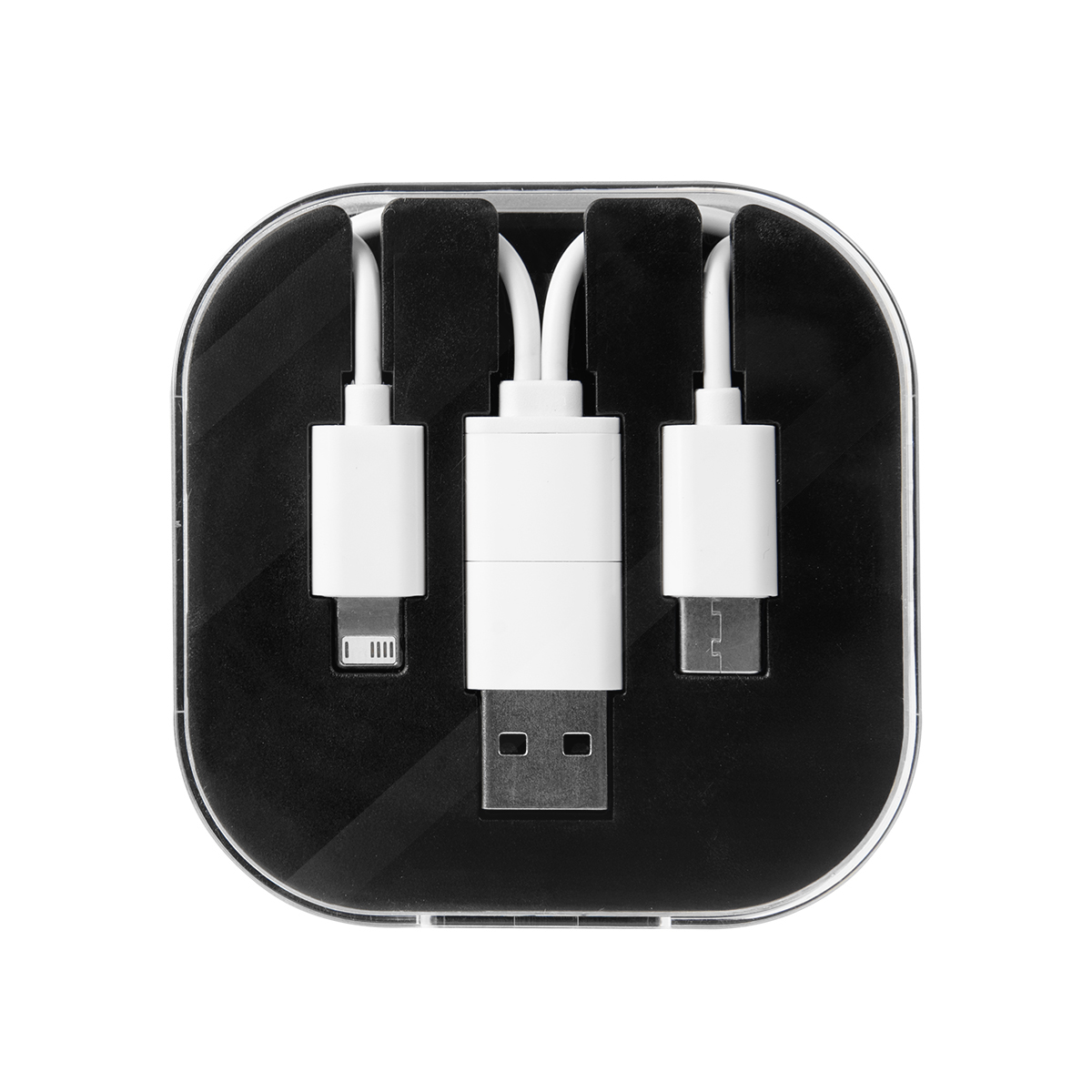 3-In-1 Charging Cable With Phone Stand 2.0 1