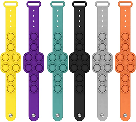 Decompression Silicone Toy Bracelet / Adjustable Buckle 10