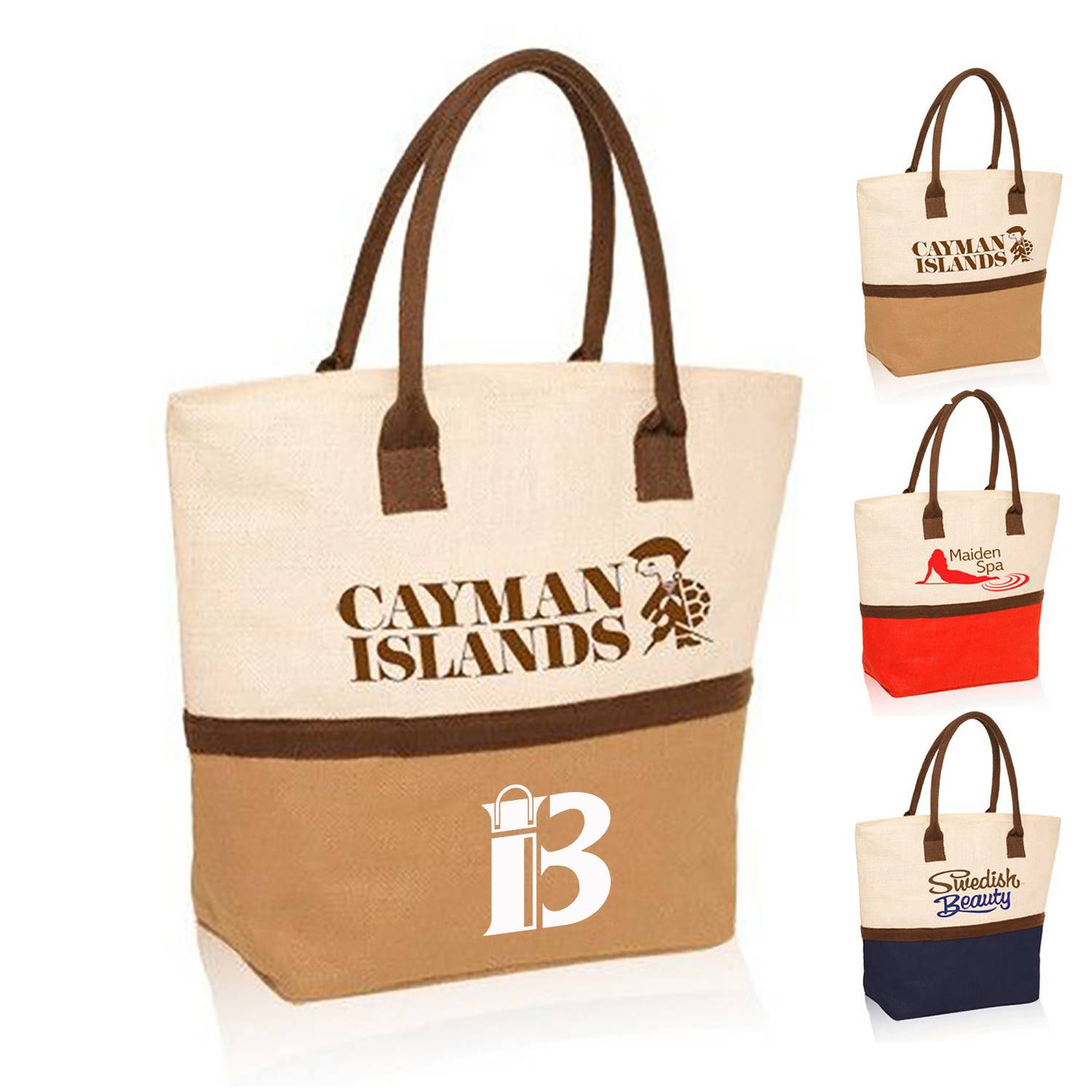 Eco-Friendly Canvas Supermarket Tote Bag