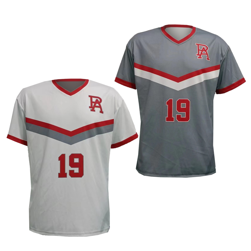 Men's Soccer Reversible V-Neck SS Pinhole Mesh Jersey 3