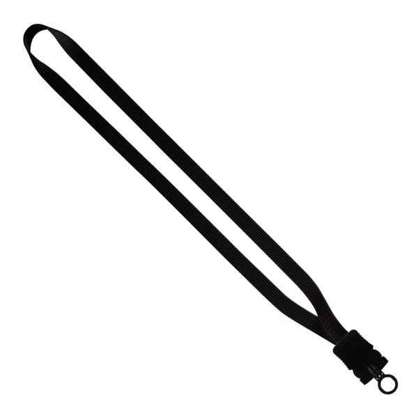 1/2" Smooth Nylon Lanyard with Snap-Buckle Release & O-Ring 8
