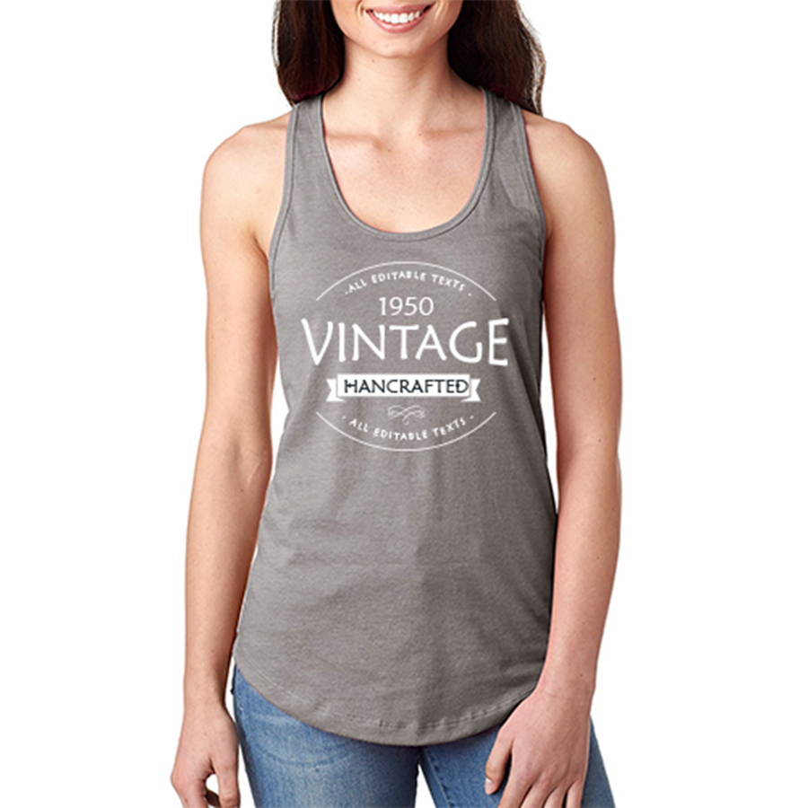 Next Level Ladies Jersey Tank Tops 4.3 oz