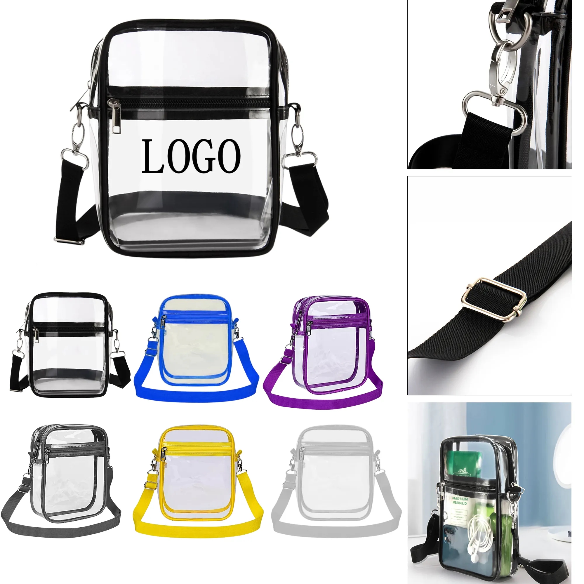 Clear View Transparent Phone Bag 2