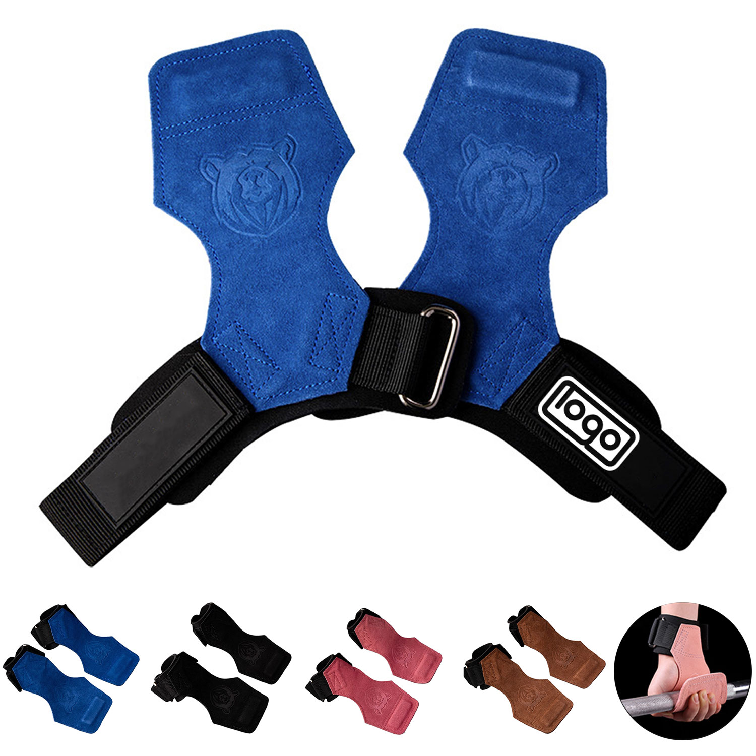 Neoprene Anti Slip Weight Lifting Wrist Strap 4