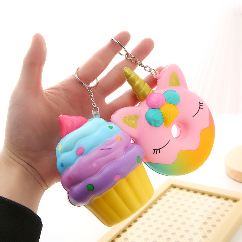 2 in 1 Ice Cream Keychain and Stress Reliever 2