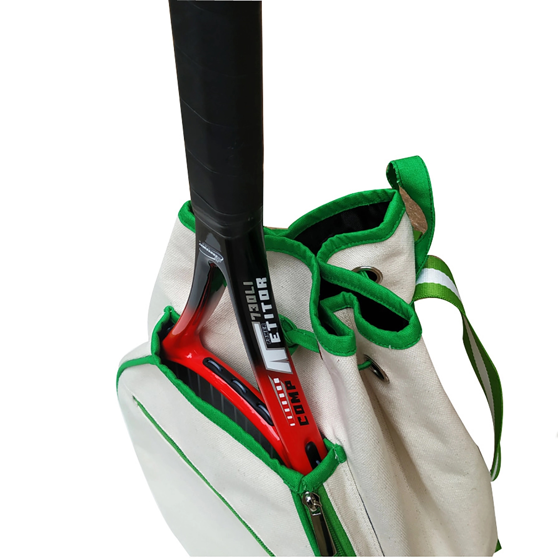 Tennis Canvas Backpack Lightweight Racket Bag 5