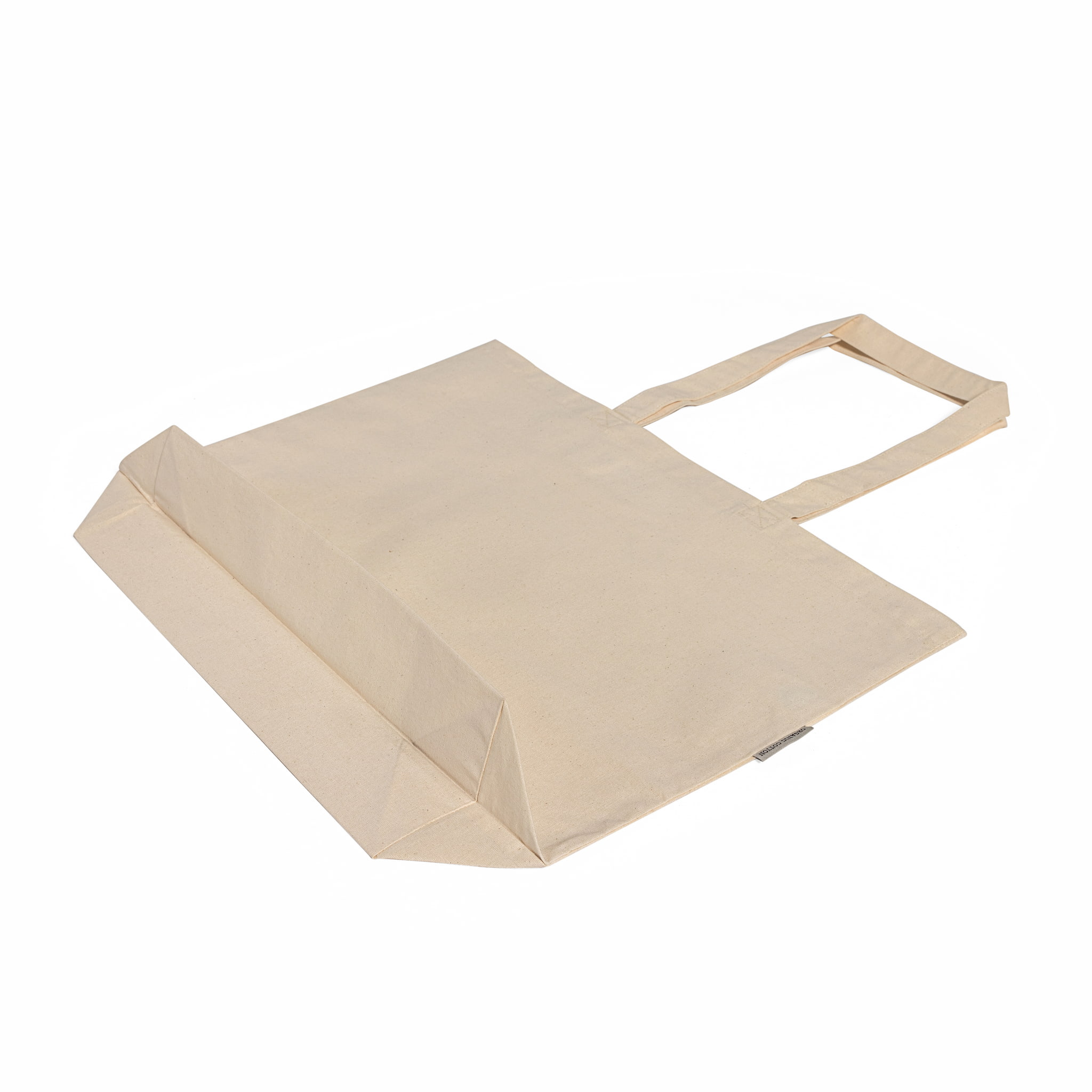 Organic Over-the-Shoulder Cotton Tote Bag 7