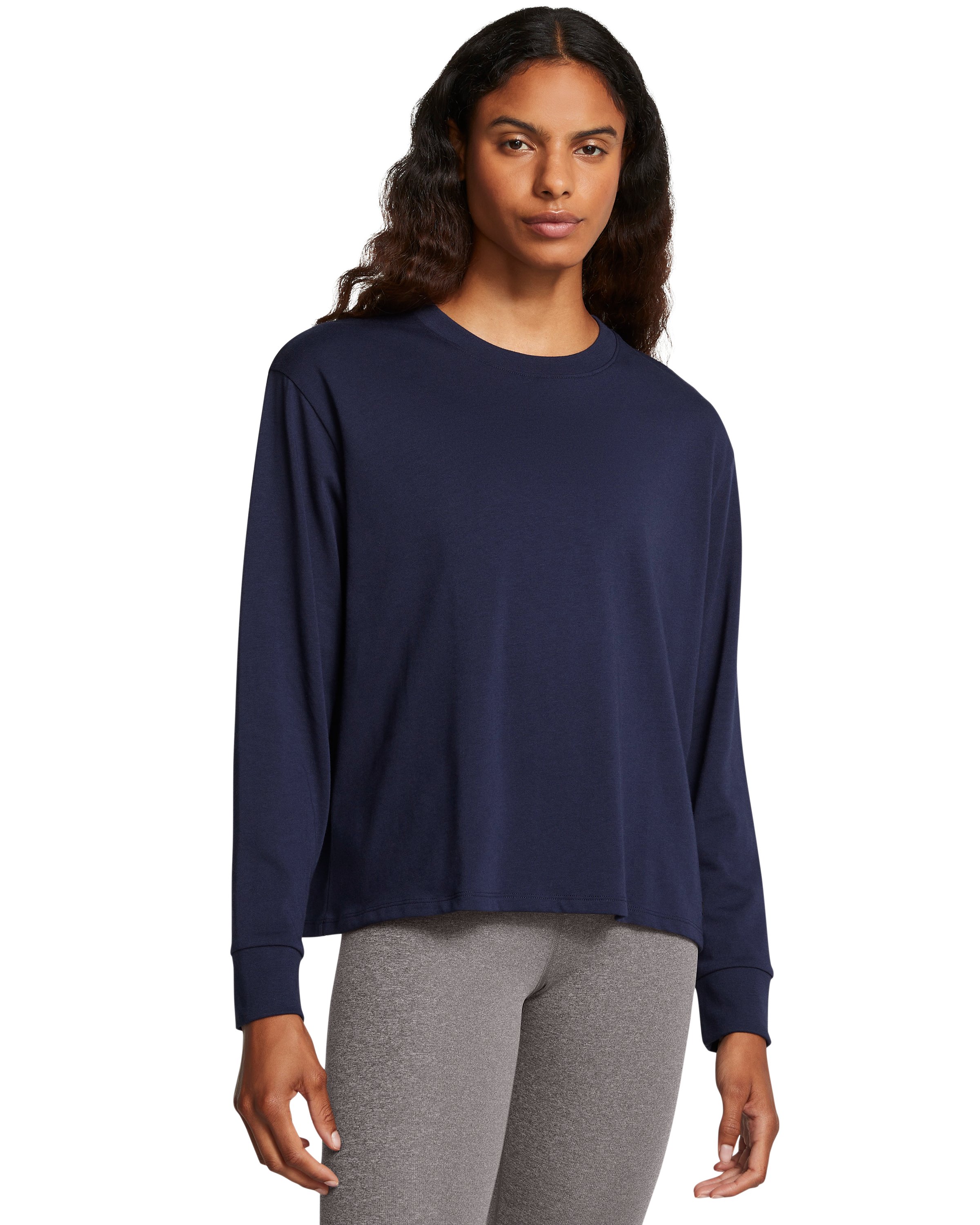 UA Heavyweight Boxy Women's Cropped Long Sleeve 3