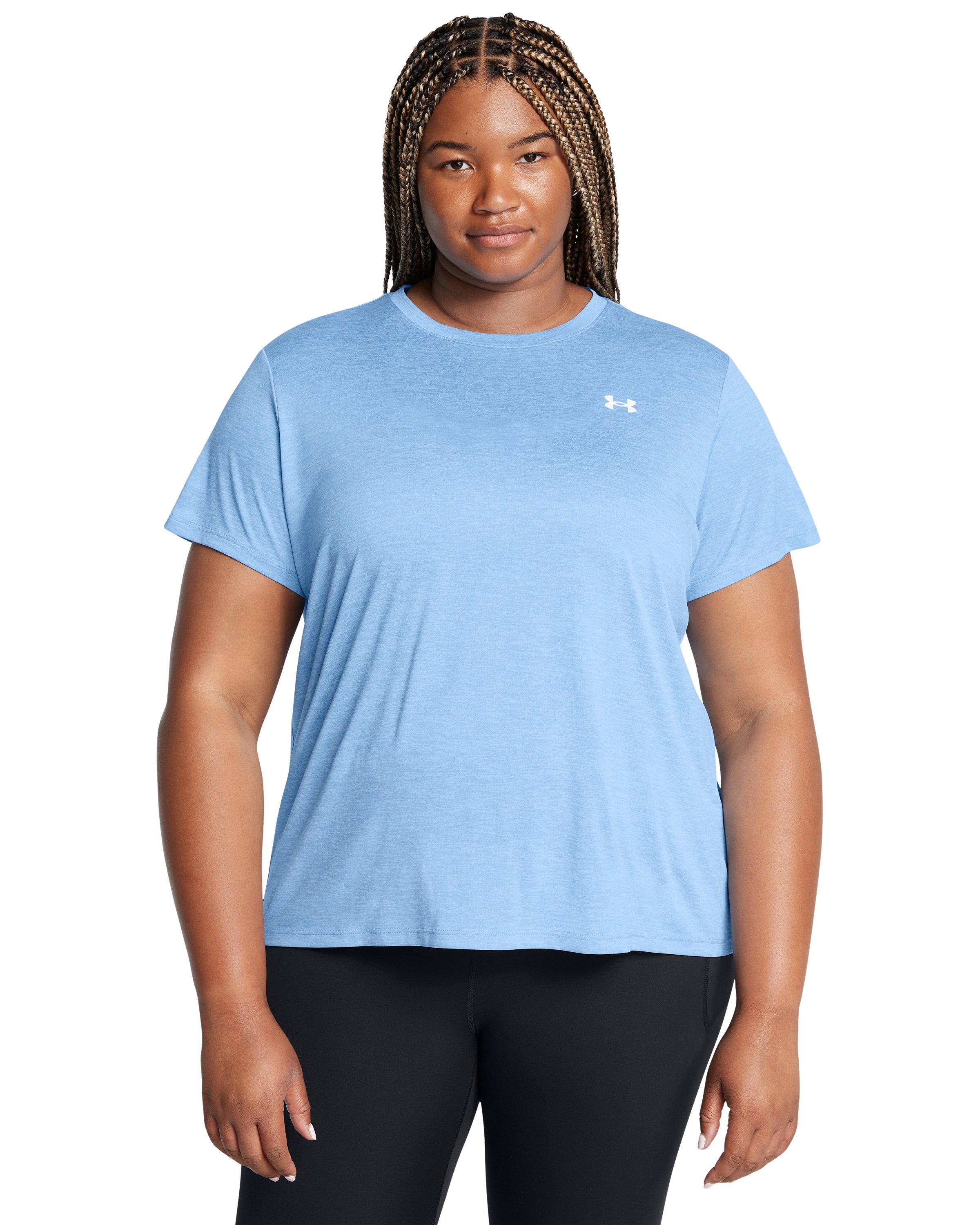 UA Tech Twist Women's Short Sleeve 3
