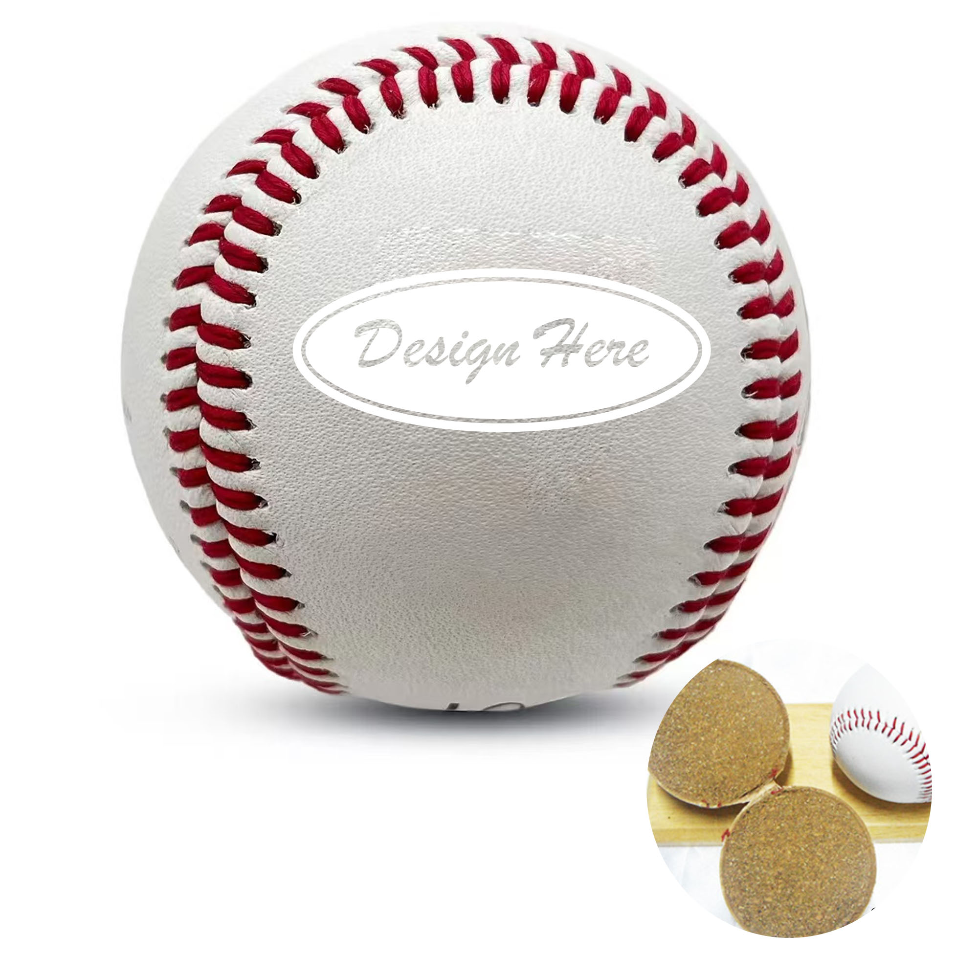 Custom 9-Inch Official Hard Baseball ?C Durable & Premium Quality 4