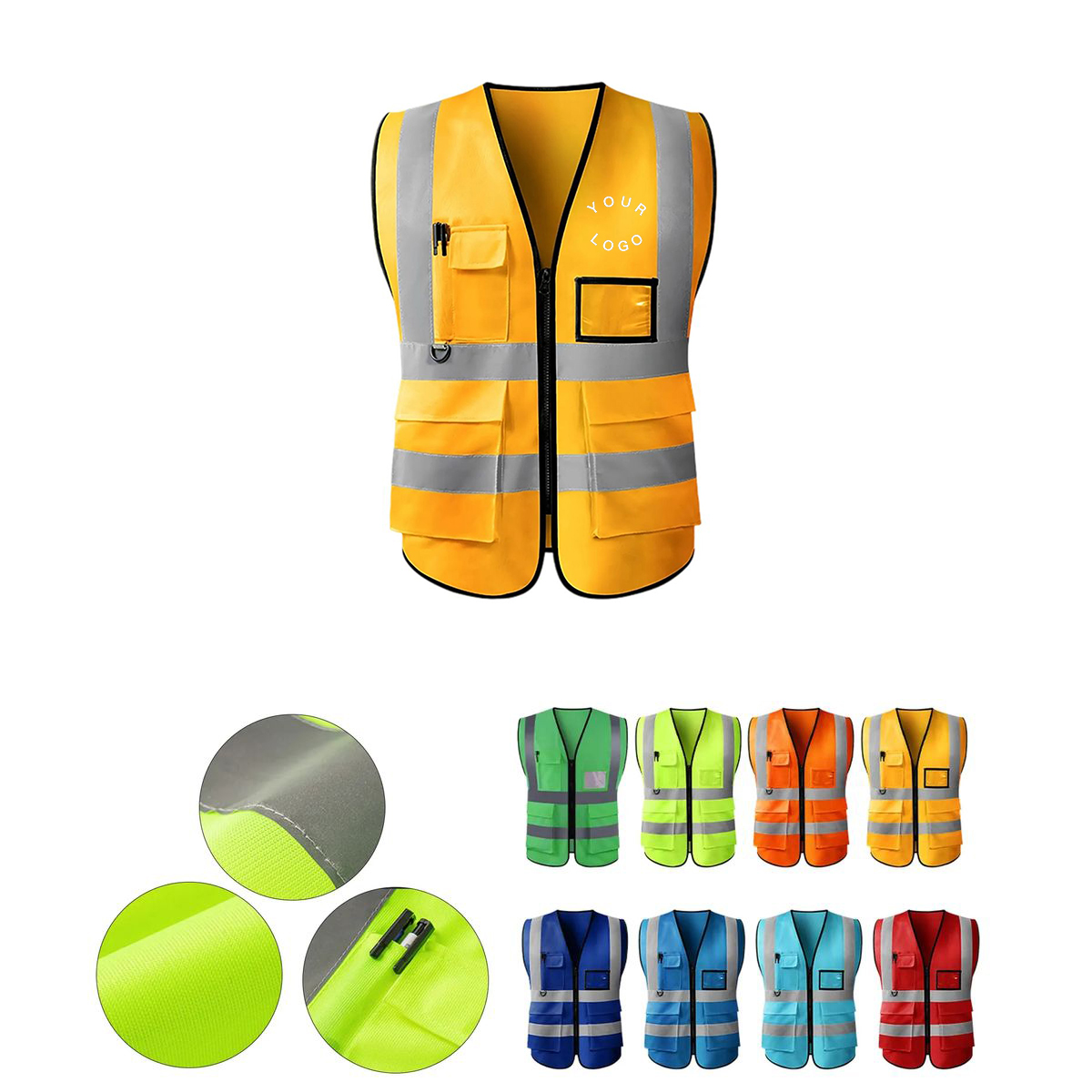 High Visibility Safety Vest For Outdoor Work 3
