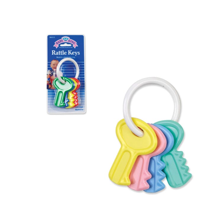 Baby Key Ring Teether Toys - Assorted 2