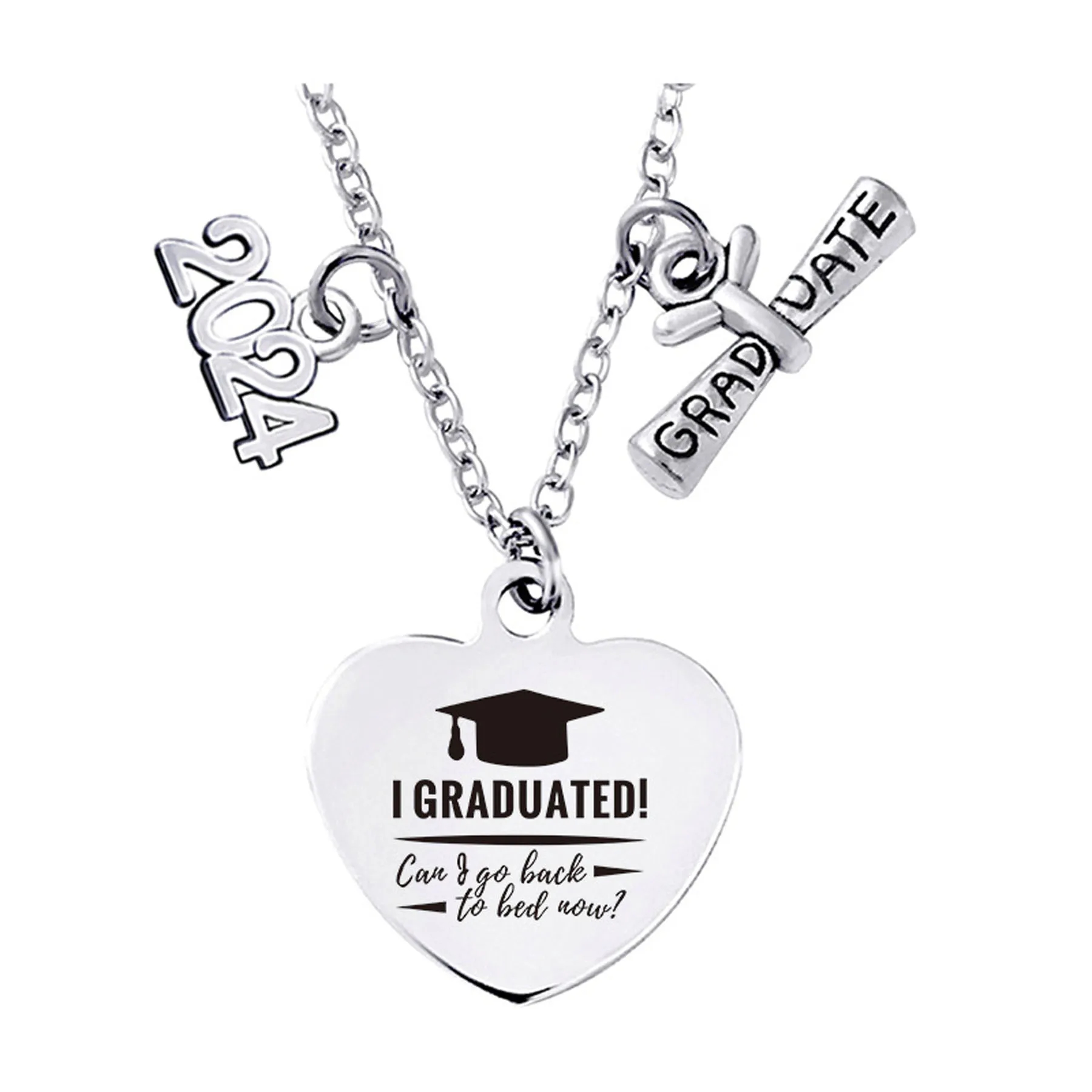 Stainless Steel Graduation Gift Necklace 4