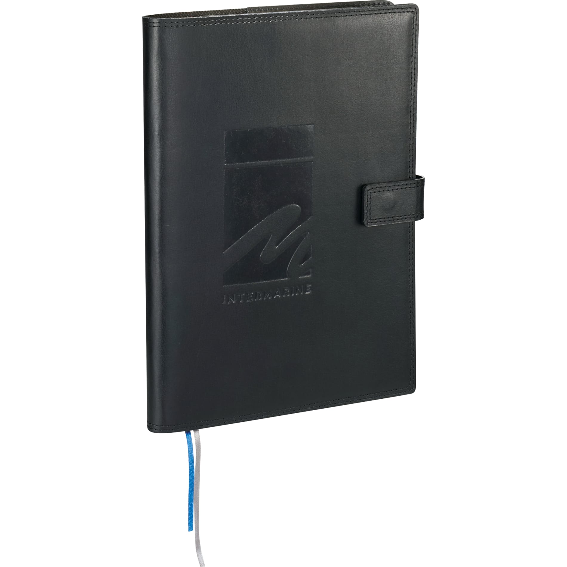FSC® Mix 7" x 10" Uptown Refillable Leather Journa 10
