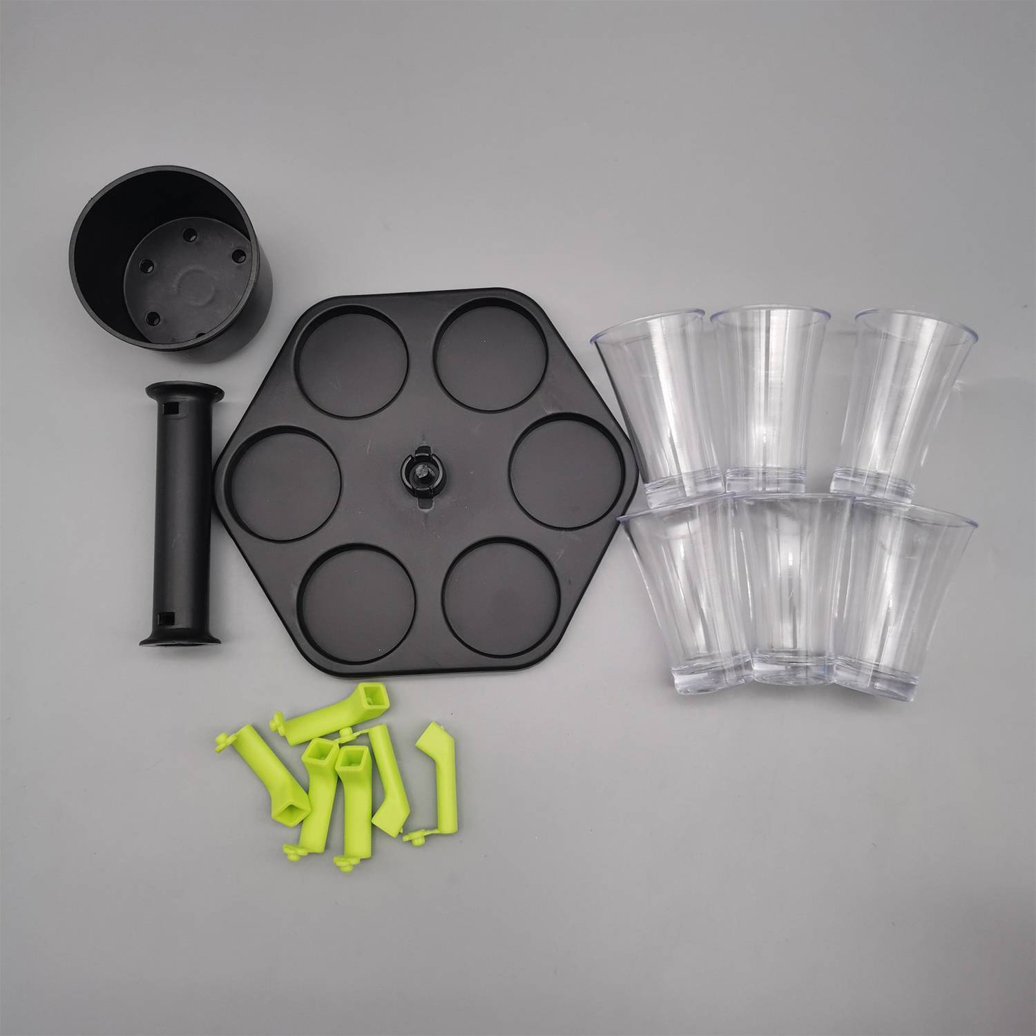 Hexagon fair wine divider 3