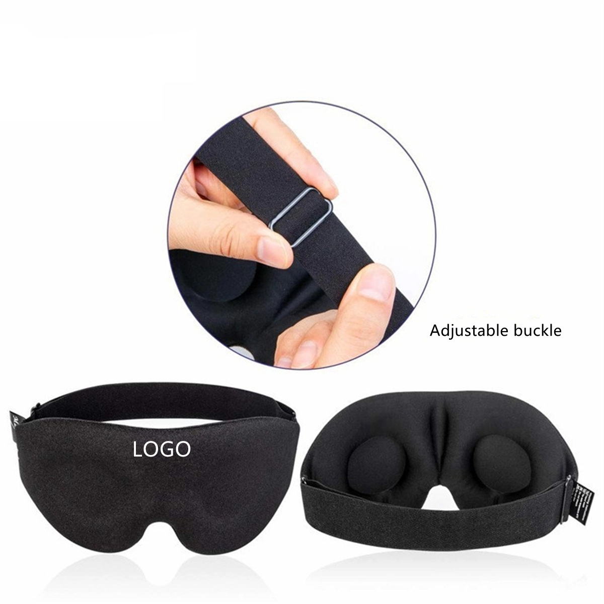 3D Contoured Cup Sleep Eye Mask 1