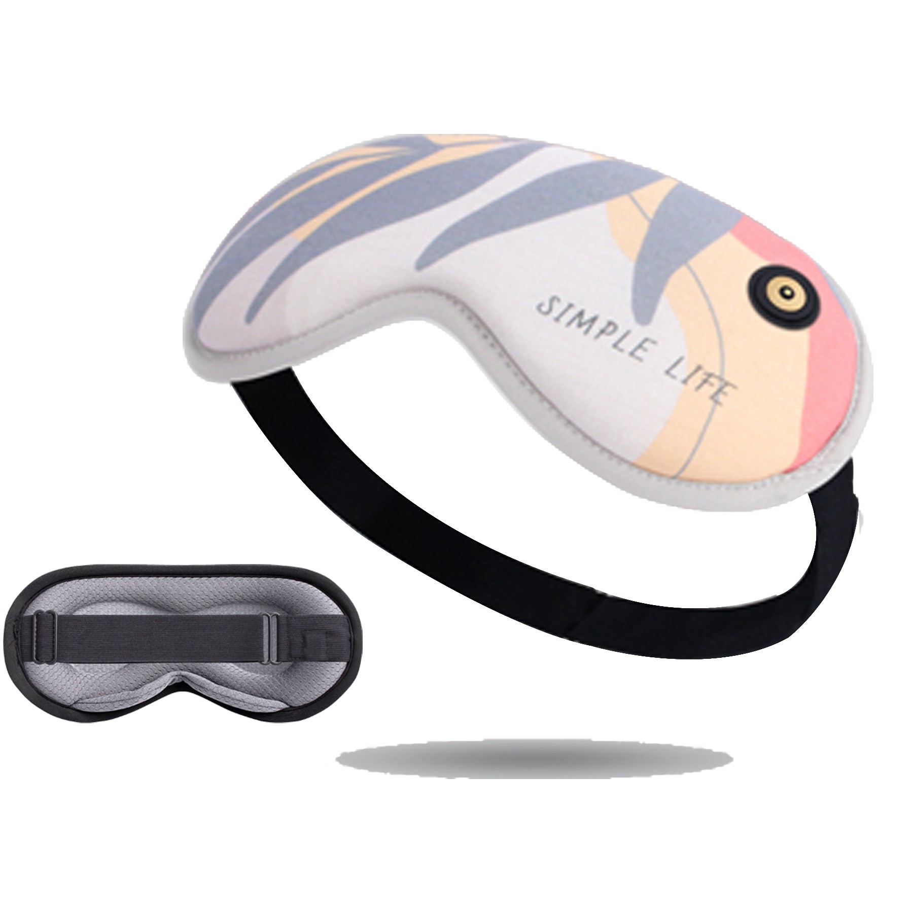 USB Adjustable Temperature Heated 3D Eye Mask 8