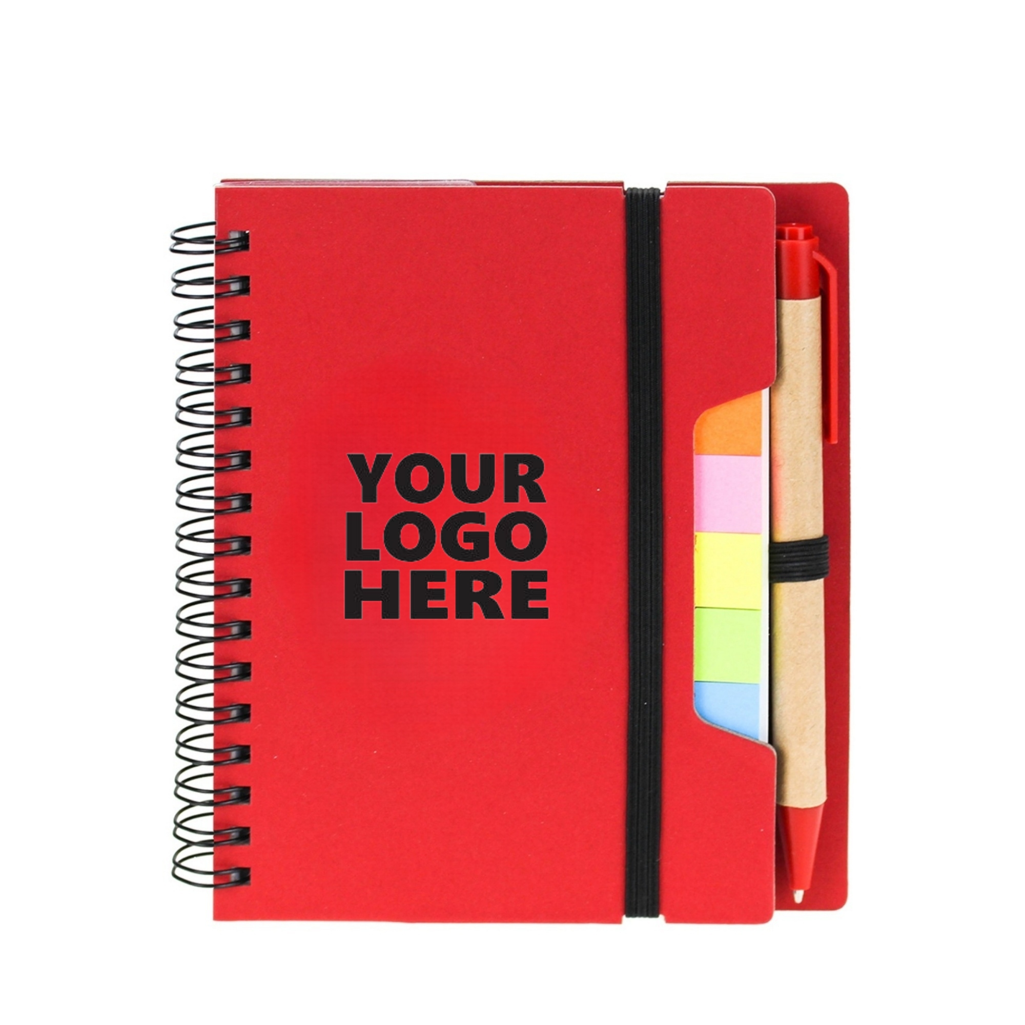 Spiral Notebook With Pen 3