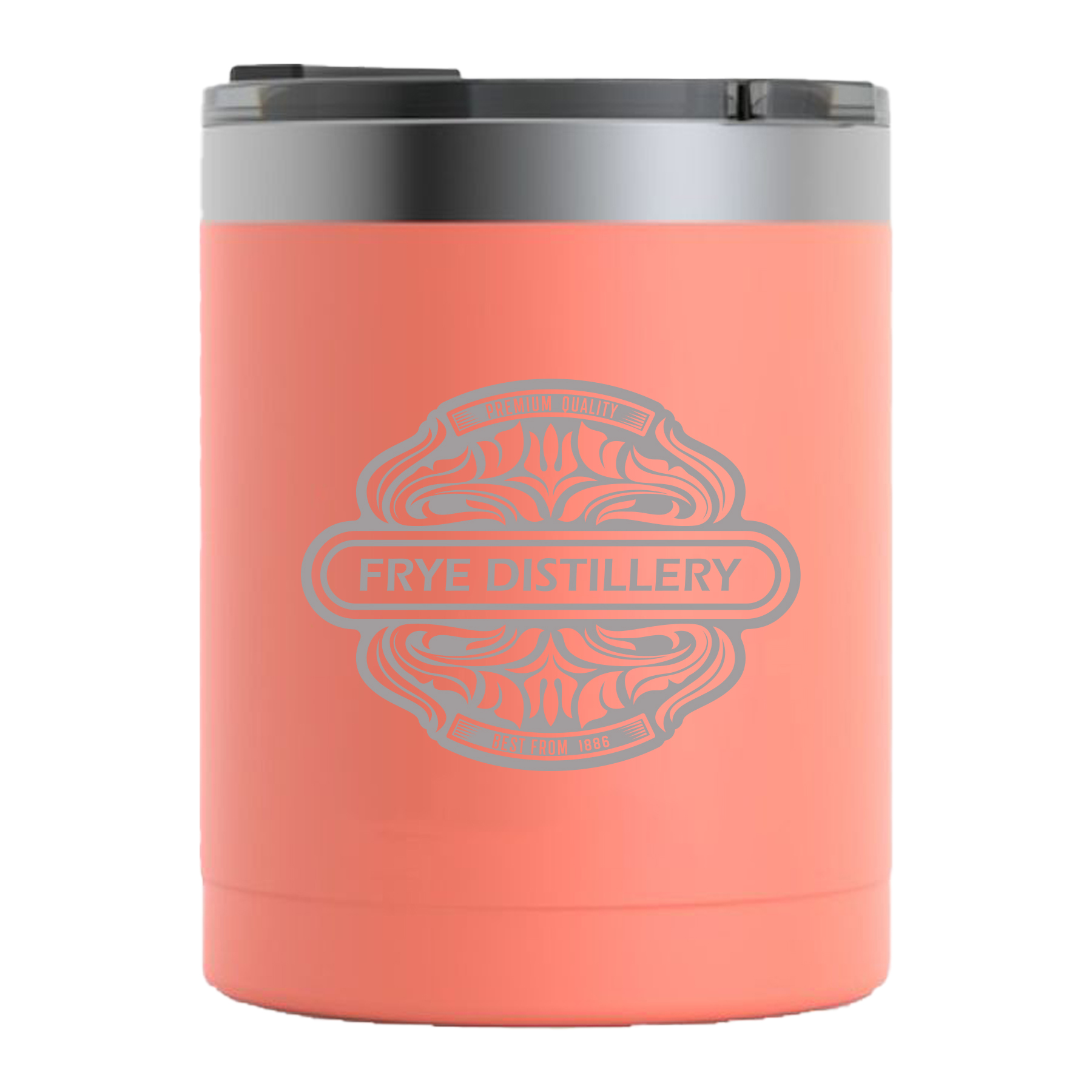RTIC 12oz Ringed Stainless Steel Lowball Tumblers 17