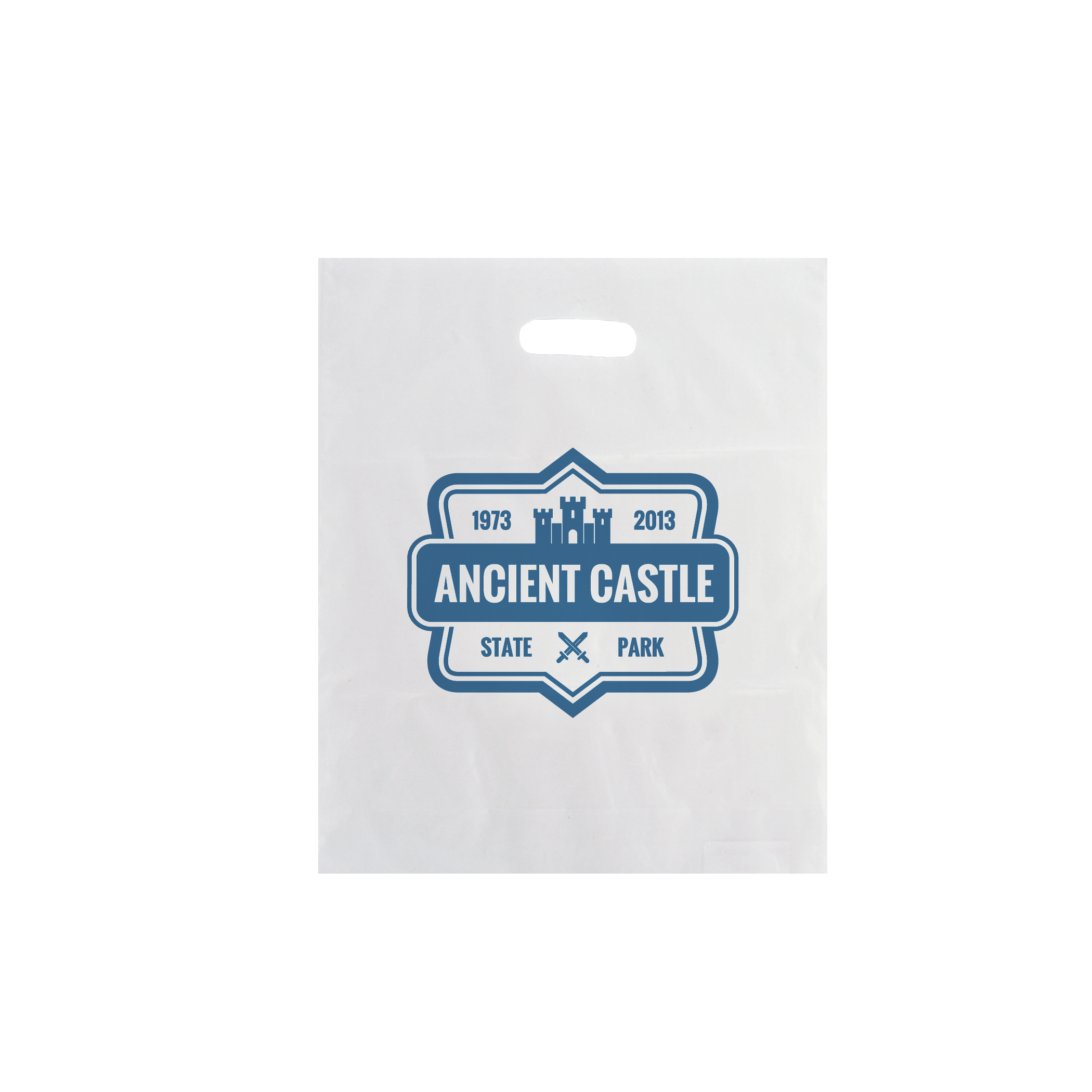 Non Reinforced HDPE Frosted Die Cut Bag 8
