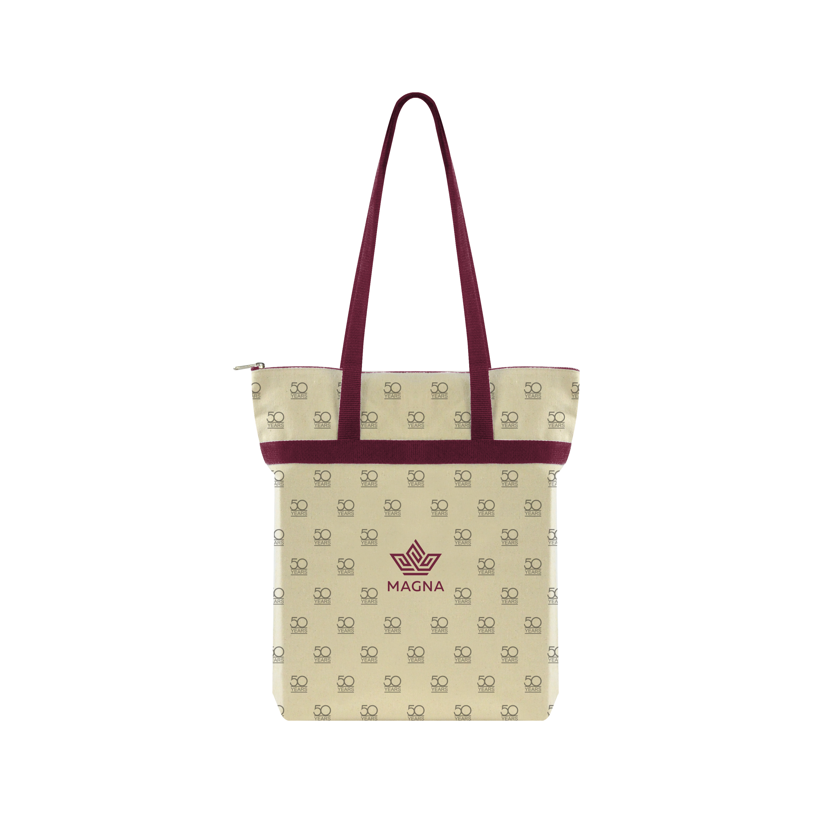 Made-to-Order Zippered Tote All-Over Print