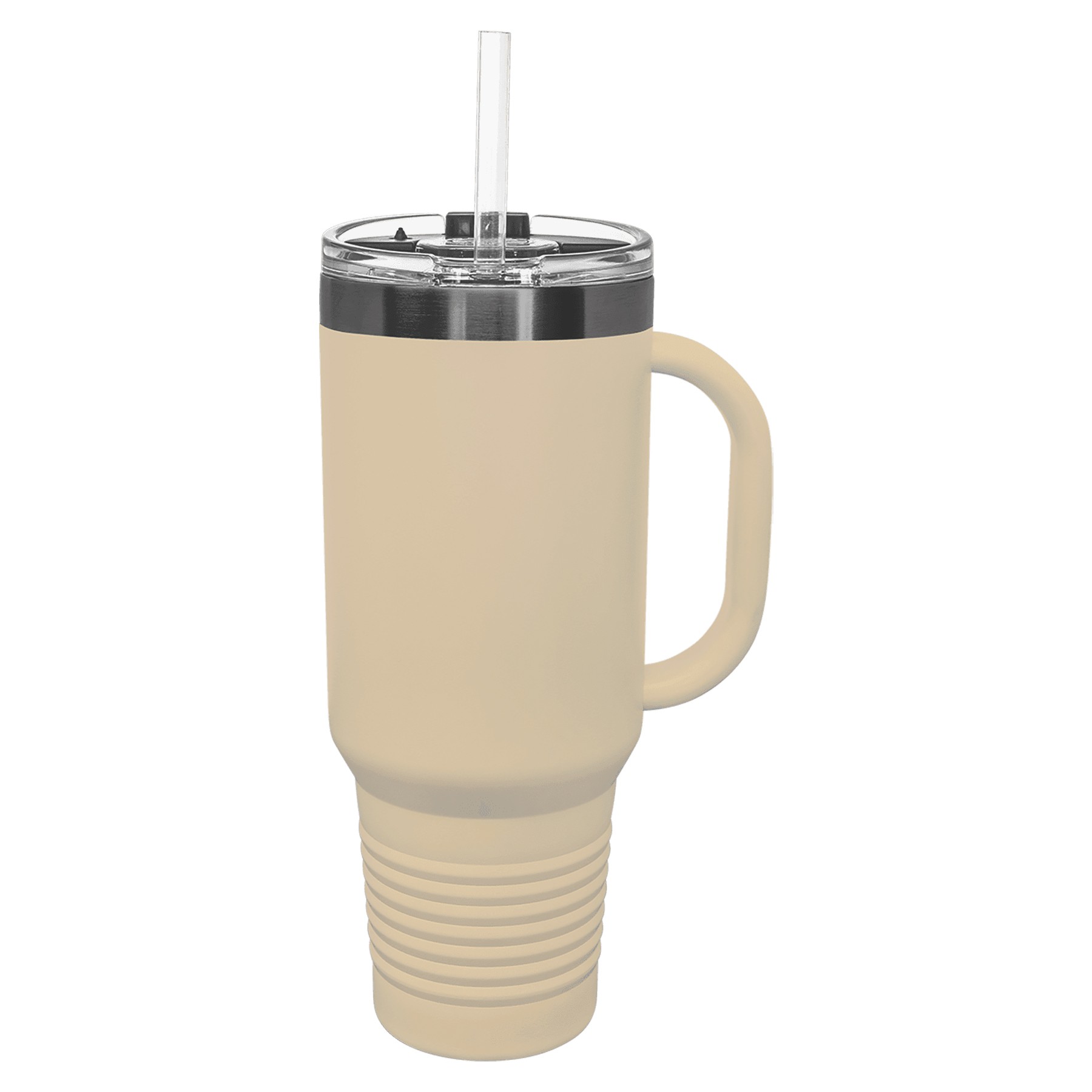 Polar Camel 40oz Ghost Black ION-Plated Travel Mugs w/ Straw 20