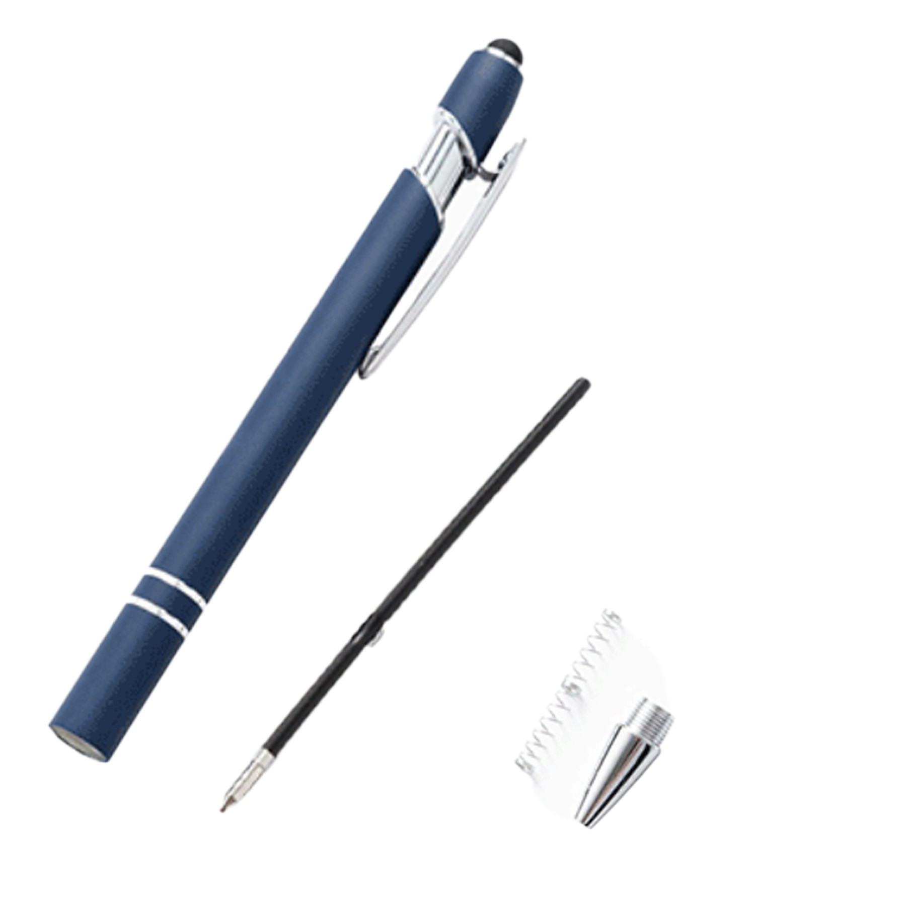 Metal Push Penaluminum Touch Ballpoint Pen 2