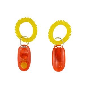 Durable Pet Training Loud Sound Clicker With Key Ring 26
