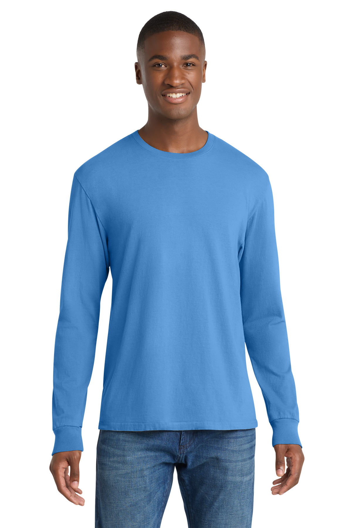 Port & Co Beach Wash Garment-Dyed Long Sleeve Tee PC099LS 40