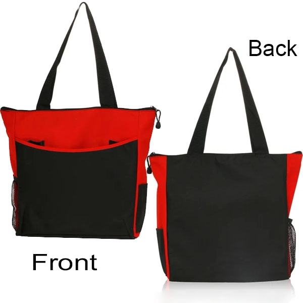 Zippered Brief 600D Polyester Tote Bags 6