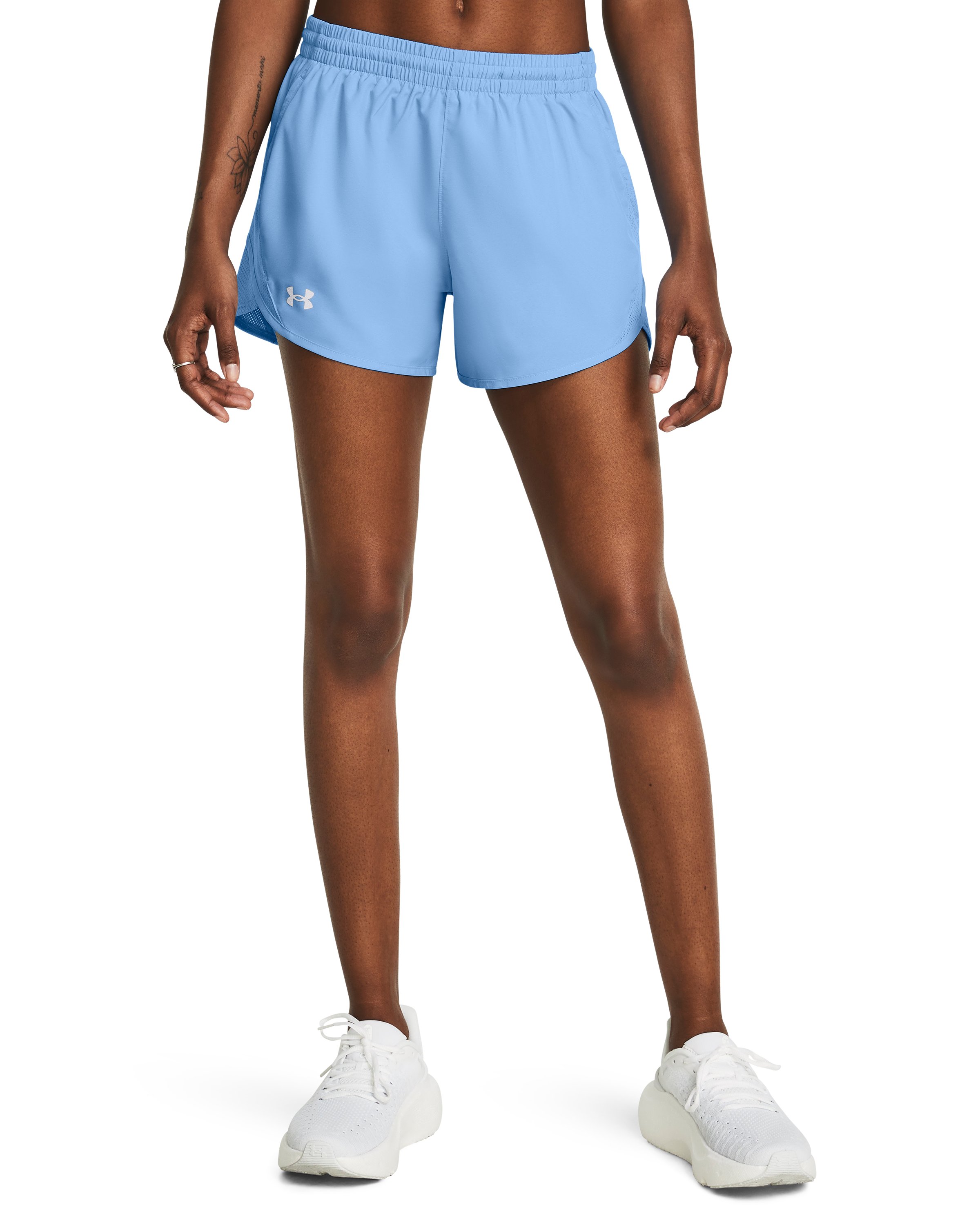 UA Fly-By Women's 3'' Unlined Shorts 2