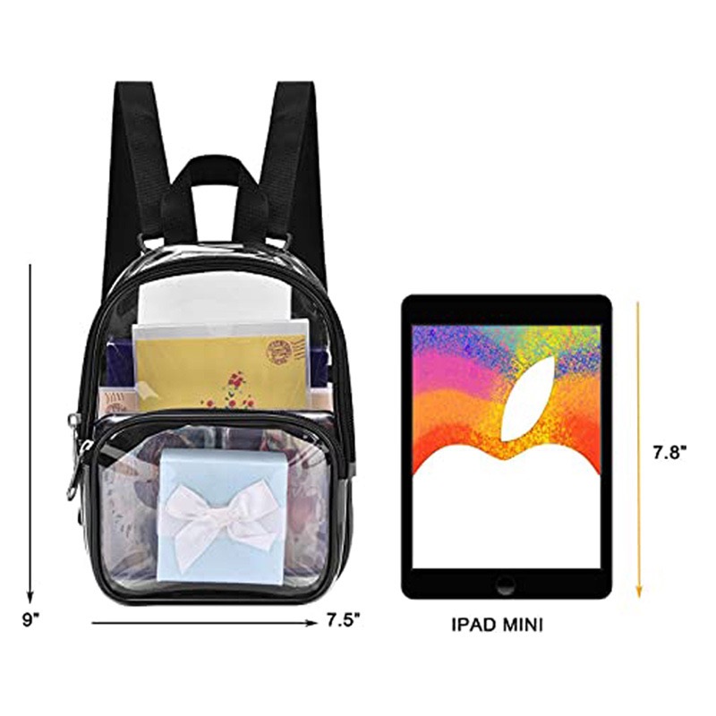 MOQ 10 pcs PVC Mini Backpack 4