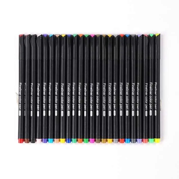 24 color fine line waterborne pencil, painting set 4