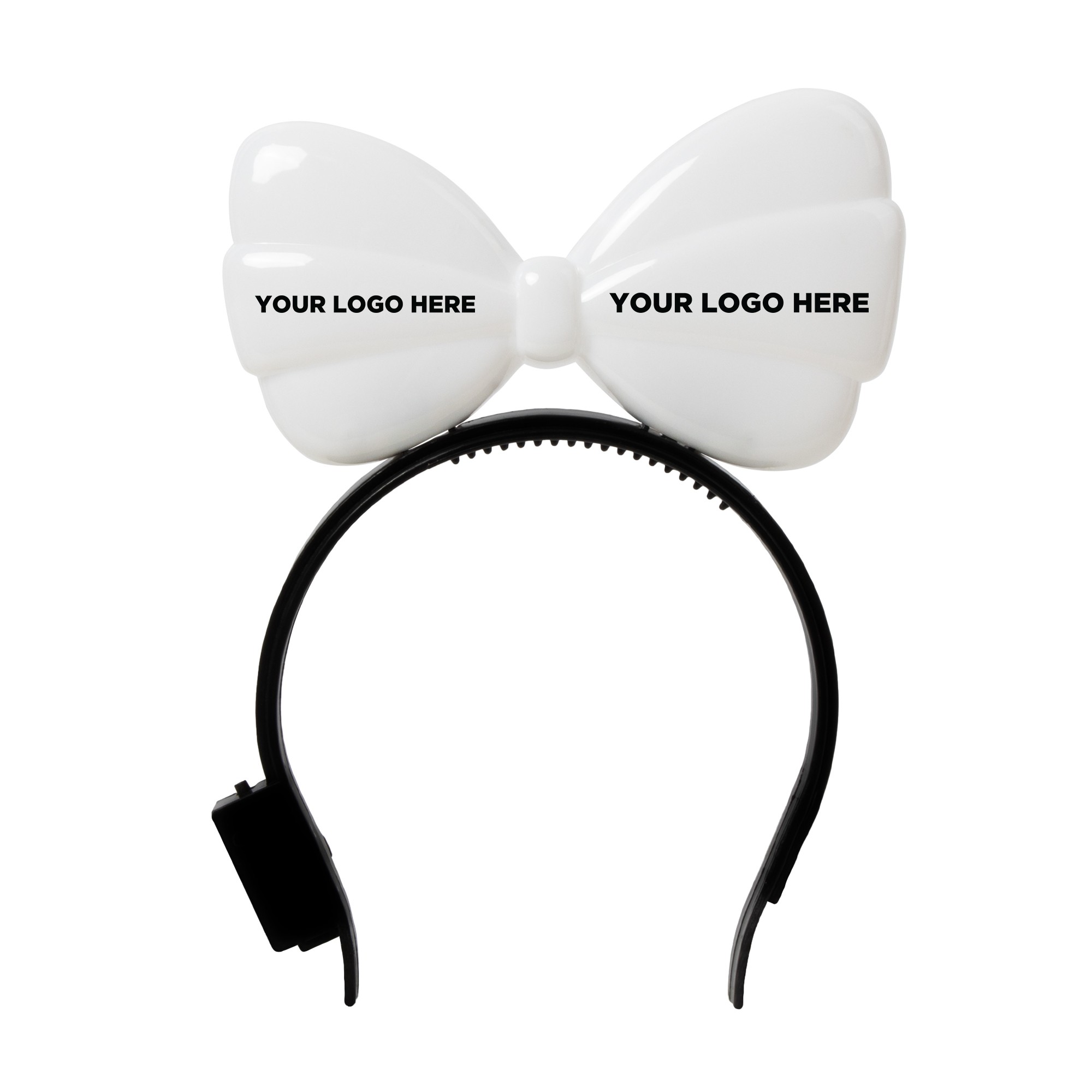 LED Light Up Glow Bow Headband 3