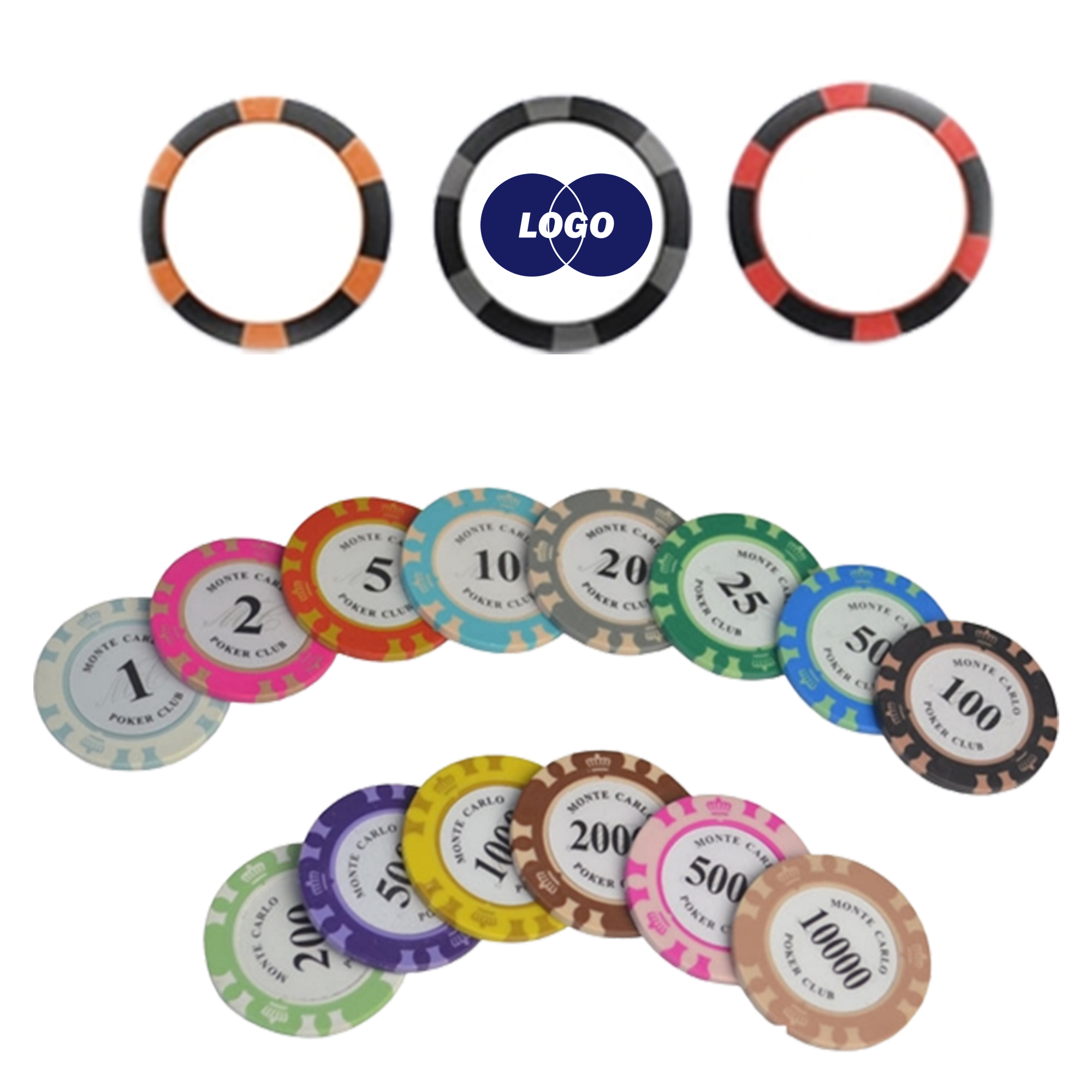 Practical 14g Casino Poker Chips 2