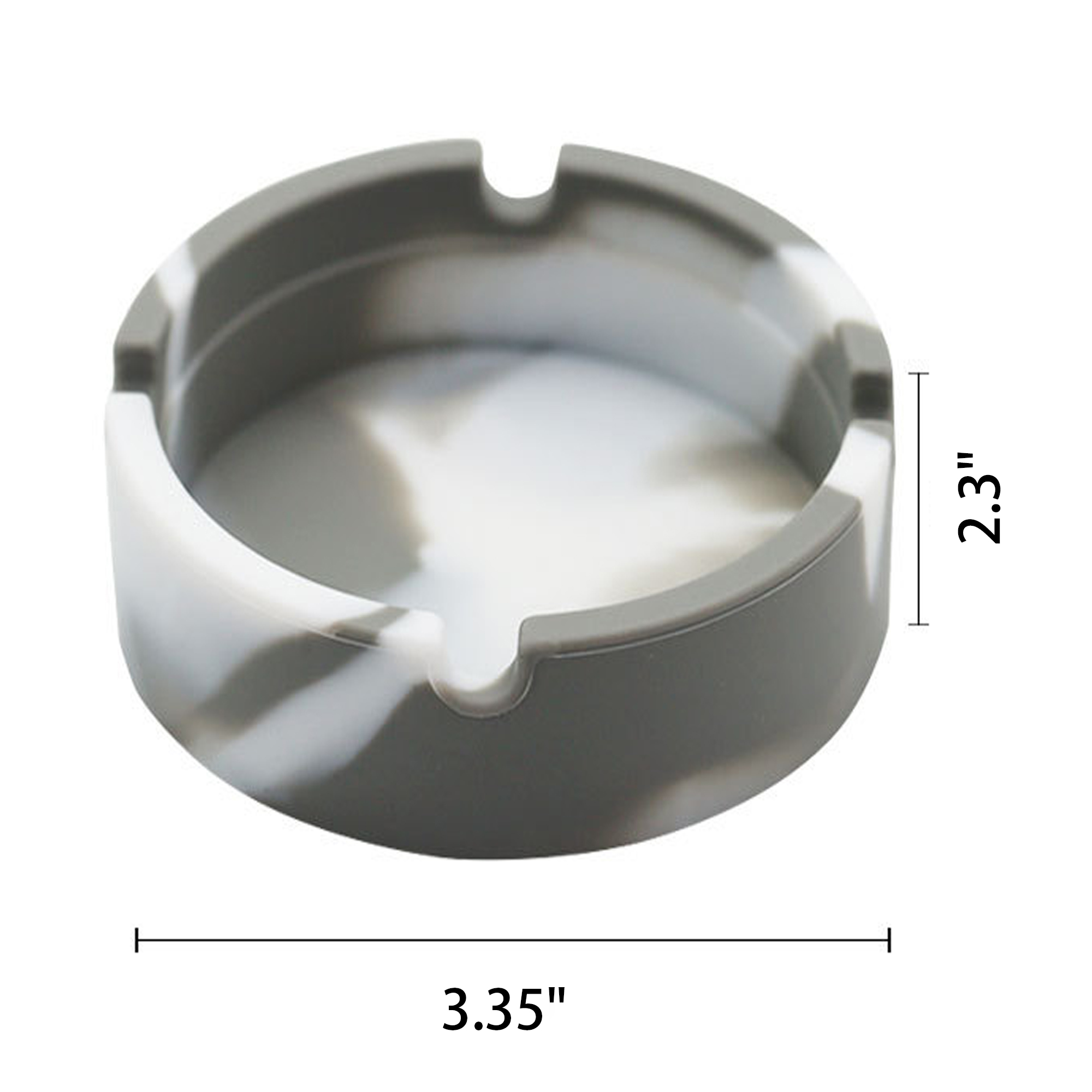 Silicone Round Ashtray 3