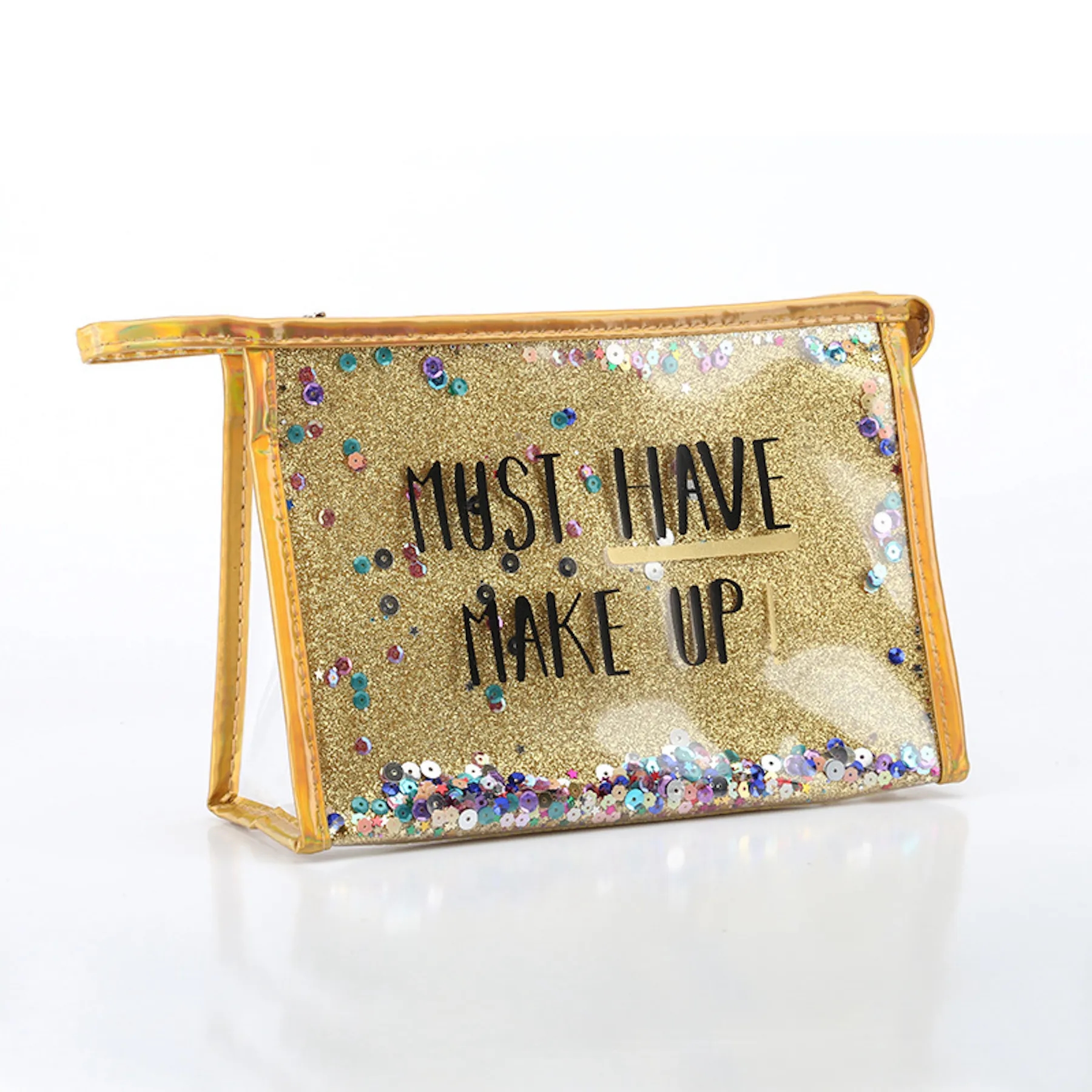 Fashion Creative Sequin Glitter Toiletry Pouch Cosmetic Bag 4