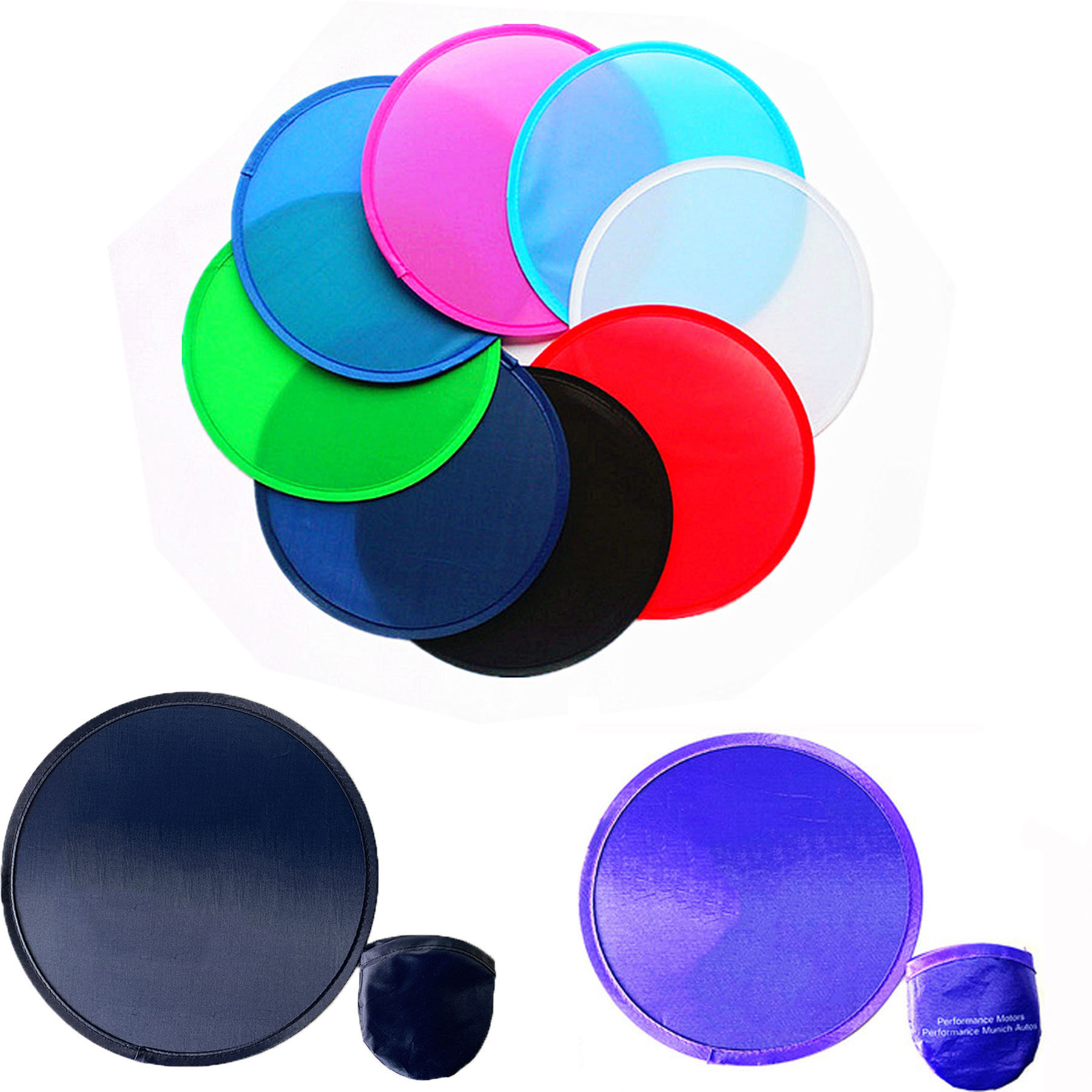 Foldable Flying Disc With Pouch 1
