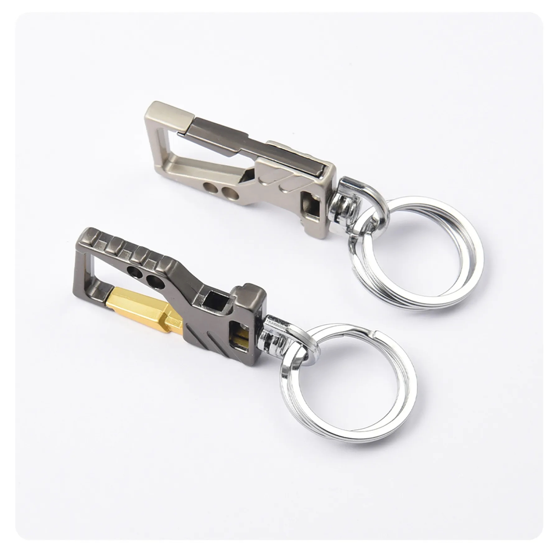 Zinc Alloy Car Keychain Bottle Can Opener 6