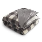 Field & Co.® Double Sided Plaid Sherpa Blanket 60