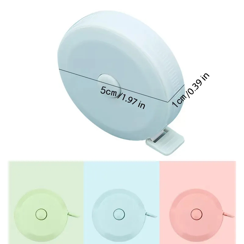 Retractable Round Tape Measure Set 6