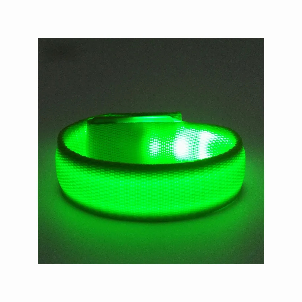 Glowing LED Safety Wristband Bracelets 2