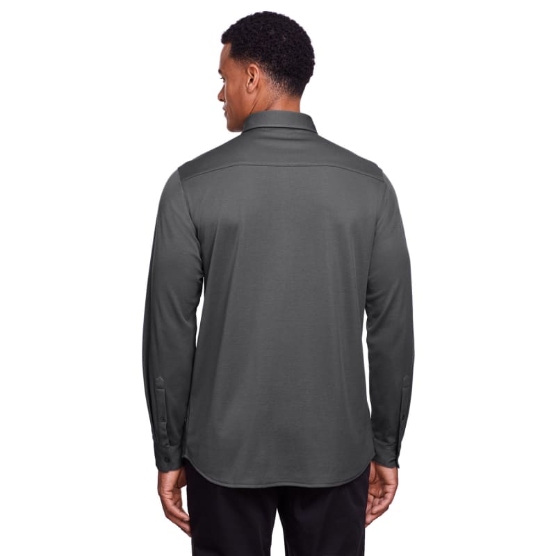 Devon & Jones Men's CrownLux Performance™ Plaited Button-Down Shirt 11