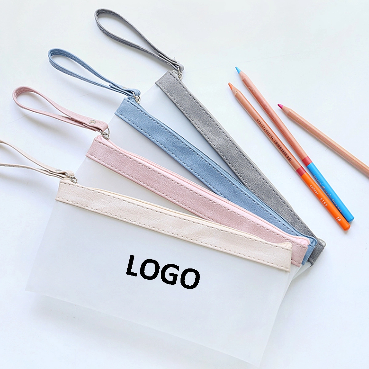 Frosted Zipper Stationery Bag 2