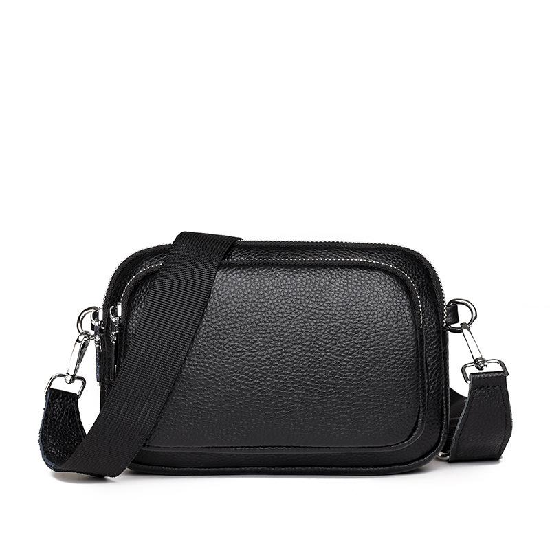 Genuine Leather Simple Design Trend Crossbody Bags 2