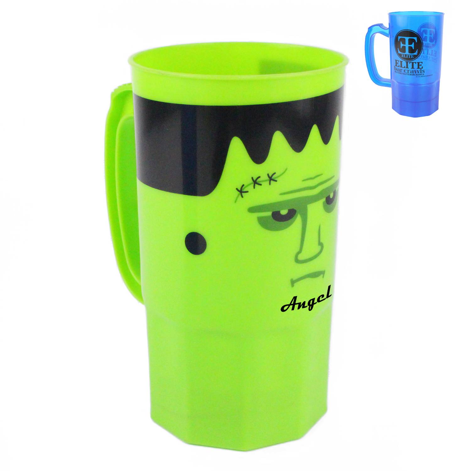23oz/650ml Single Wall Plastic Stein Beer Cup With Handle 1