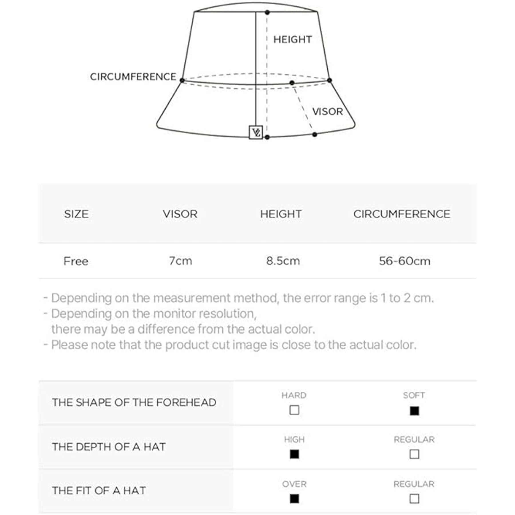 Unisex Casual Sun Protection Bucket Hat 6