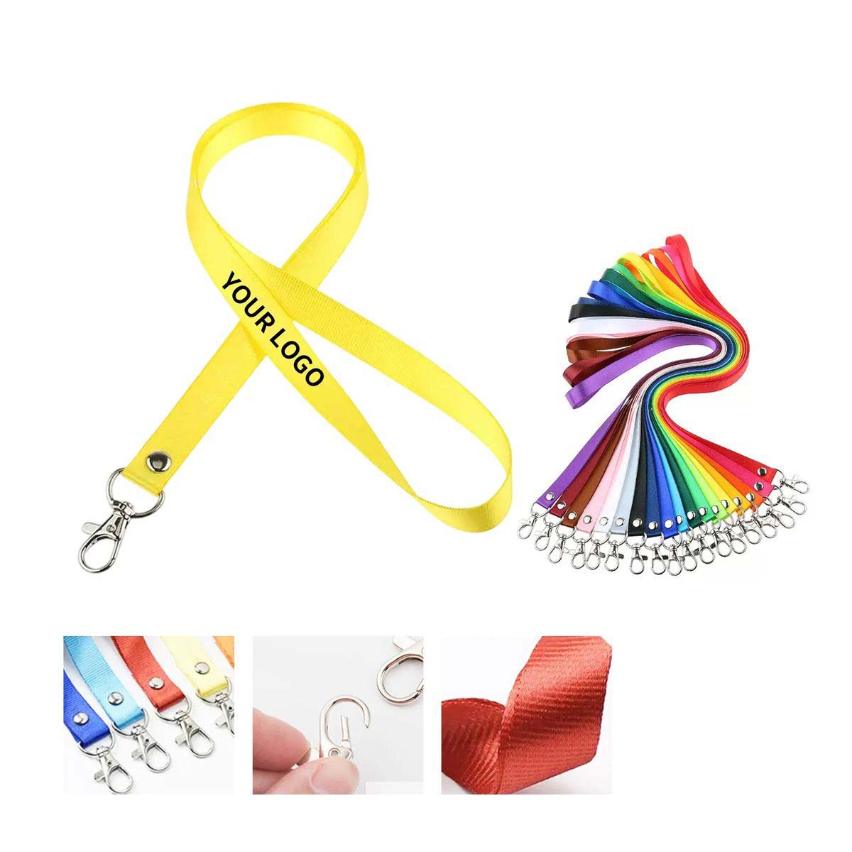 Adjustable Sublimated Lanyard with Hook 3