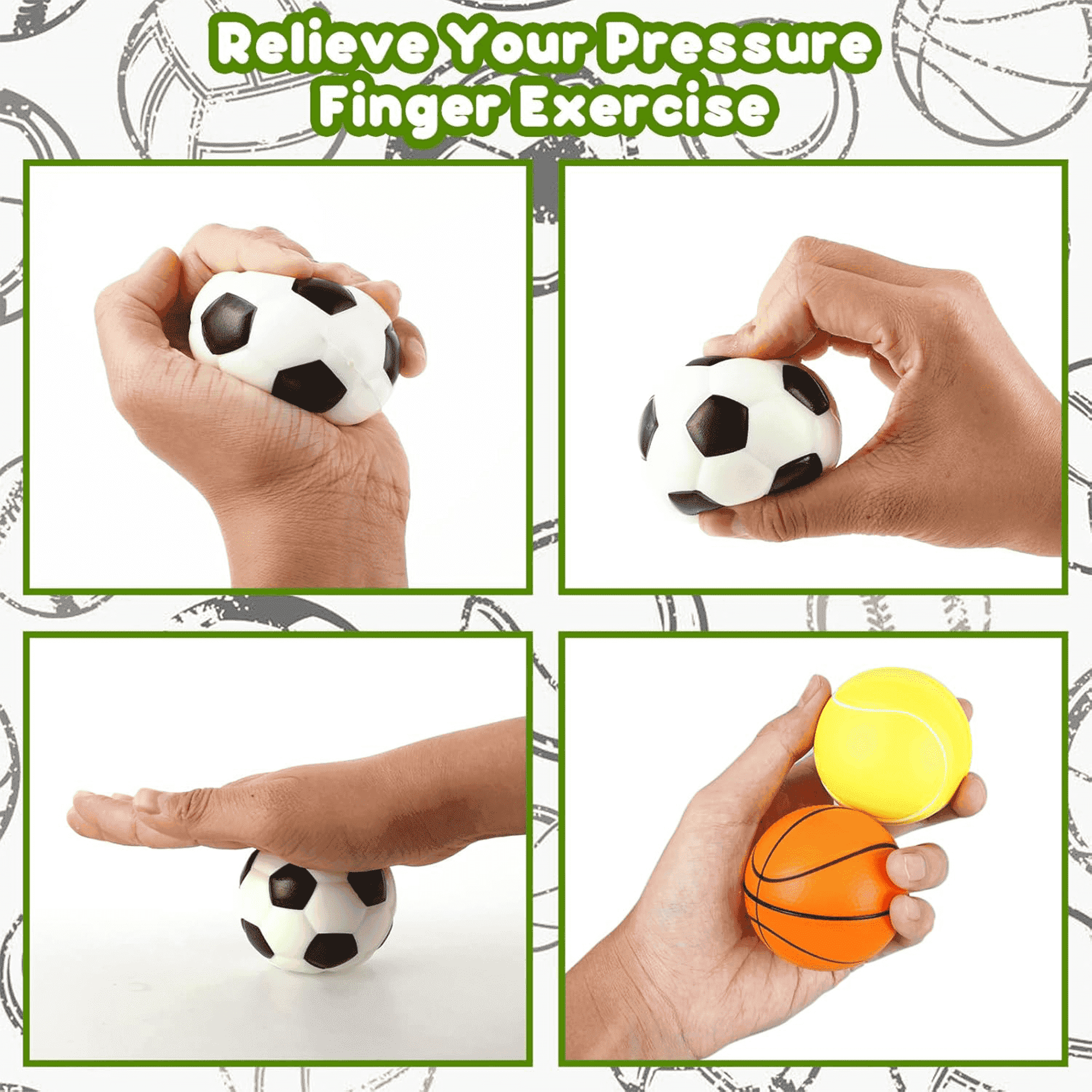 Spherical Round Stress Relief Ball Toy Handball 3